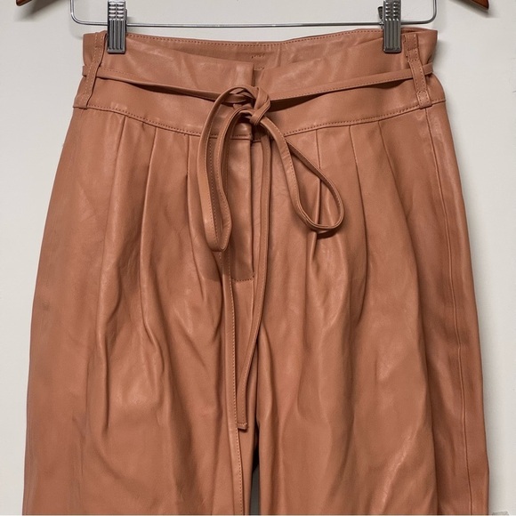 BlankNYC Chelsea Tapered Faux Leather Trouser Pants 26 - Picture 3 of 6